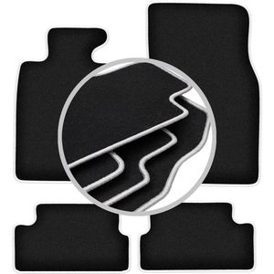 CARLUX-SILVER automatten voor: Mini Cooper II R57 cabriolet (2006-2013)