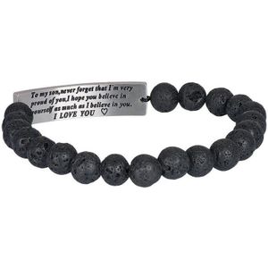 iXXXi Men-Son-Zilverkleurig-Heren Armband