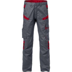 Fristads Broek 2555 Stfp - Grijs/Rood - C146