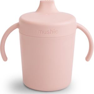 Mushie Trainer Drinkbeker - Blush