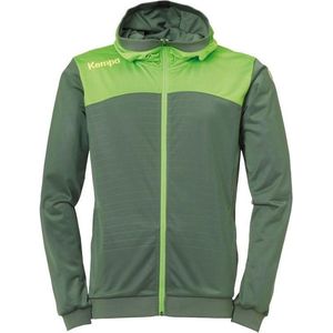 Kempa Emotion 2.0 Jas met Capuchon Dragon Groen-Hope Groen Maat 4XL