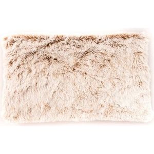 Magnetron warmte kussen creme 40 x 20 cm - Verwijderbare zak - Warmte/koelte knuffelkussens - Kruik kussen