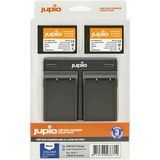 Jupio Value Pack: 2x Battery BLX-1 / BLX1 2280mAh + USB Dual Charger