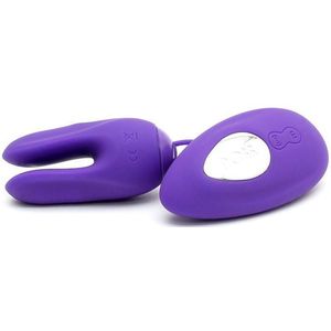 Dorr - Ozzy - Rabbit vibrerend eitje + opleg vibrator - paars