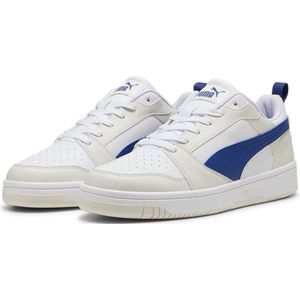 PUMA Rebound v6 Low Unisex Sneakers - Vapor Gray-Clyde Royal-PUMA White - Maat 41