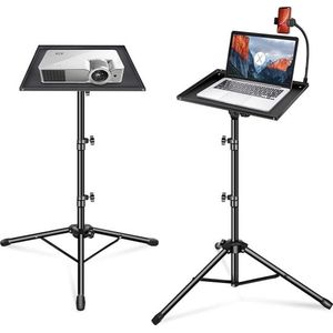 Beamer standaard - Projector Laptop & Macbook statief - Verstelbaar tripod - standaard - Geschikt voor: bijna elke projector met Smartphone houder en Muisplaat