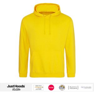 AWDis Just Hoods / Sunset Yellow College Kids Hoodie Maat 9/11