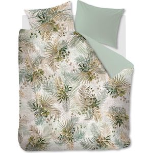 Riviera Maison Enchanting dekbedovertrek - Tweepersoons - 200x200/220 - Groen