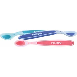 Nuby - Warmtegevoelige babylepels - Kleur niet zelf te kiezen - 3St