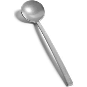 Serax Marie Machielssen La Mère dessertlepel Steel Grey (set van 6 stuks)