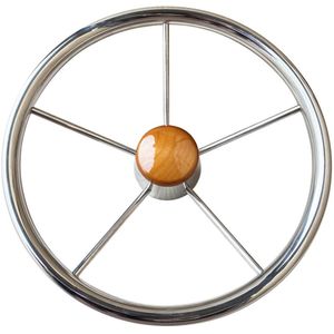 Stuurwiel RVS Savoretti - 45cm