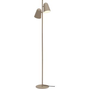 it's about RoMi Vloerlamp Salamanca - Zand - 28x28x145cm - 2L - Modern - Staande lampen voor Woonkamer - Slaapkamer