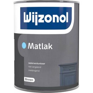 Matlak op waterbasis - 1 liter