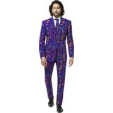 OppoSuits Doodle Dude - Mannen Kostuum - Gekleurd - Feest - Maat 54