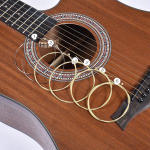 Snaren voor akoestische Western gitaar - ""Round Wound"" 0.10 - Staalsnarige gitaar snaren - Lintage Guitars