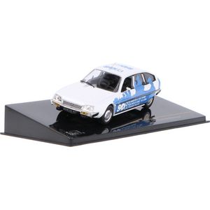 Citroen CX 'SAD 83' 1:43 IXO Models Wit / Blauw CLC125