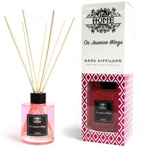 AW Geurstokjes - Jasmijn - 120ml - Aromatische Riet Diffuser - Aromatherapie