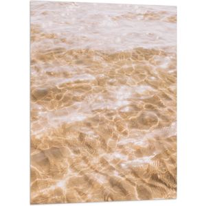 WallClassics - Vlag - Licht Weerkaatsend op het Water - 70x105 cm Foto op Polyester Vlag