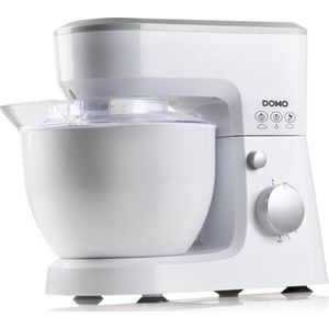 Domo DO9241KR - Keukenmachine - 600W - 4L - Incl blender - Wit