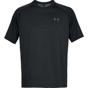 Under Armour UA Tech 2.0 Short Sleeve Tee Heren Sportshirt - Zwart - Maat M