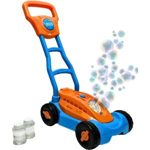 Grasmaaier Speelgoed – Bellenblaas Grasmaaier Incl. 160 ml Zeepoplossing - Grasmachine Met Claxon – Duwspeelgoed – Binnen/Buiten Speelgoed – Zeepbellenmachine – Vanaf 3 jaar