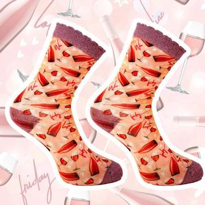 Sock my Rose- leuke sokken - damessokken -39/42 - naadloos - vrolijke sokken