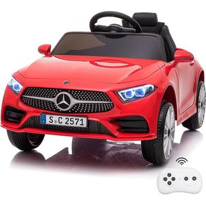 Mercedes CLS350 - Elektrische kinderauto - 12V Accu Auto - Voor Jongens en Meisjes - Afstandsbediening - Rood