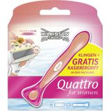 Wilkinson Sword Scheermesjes - Quattro For Women - 3 Mesjes+Houder