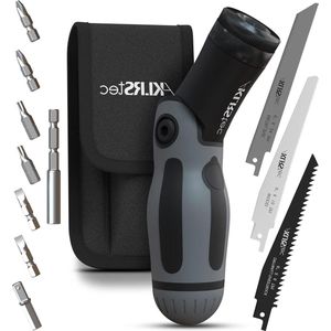 Professionele Multitool 2 in 1 Bits-schroevendraaierset en handcirkelzaag in één - 12 delig