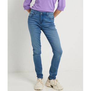 TerStal Dames / Vrouwen Pescara Slim Fit Stretch Jeans (mid) Blauw In Maat 44
