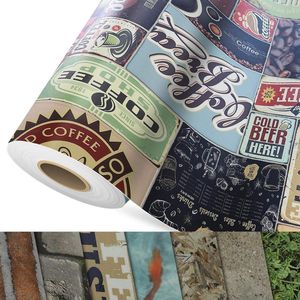 Karat Vloerbedekking - PVC vloeren 3D - Coffee Time - 200 x 100 cm