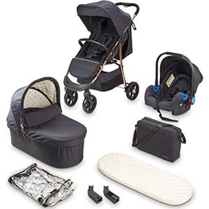 Kinderwagen 3 in 1 - Babywagen 3 in 1 - Wandelwagen - Kinderwagen 3 in 1 Incl Autostoel