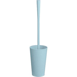 Toiletborstel met Houder, Organic Recycled, Natuur Bloemen Blauw - Koziol | Rio