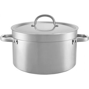 Kookpan Middel Ø35cm - Pujadas - 20 Liter - Aluminium 720618 - Horeca & Professioneel