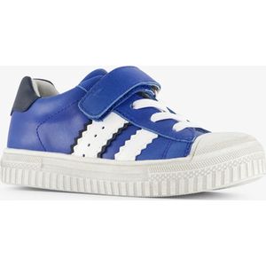 TwoDay leren jongens sneakers blauw wit - Maat 27