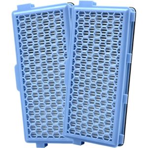 Fixem® Hepa & Koolstof Filter - Geschikt voor Miele stofzuiger filter - Vervangt SF-HA 50 - Hepa Airclean 50 Filter - 2 Stuks