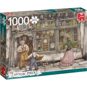 Jumbo Puzzel Anton Pieck: De Klokkenwinkel (1000 Stukjes)