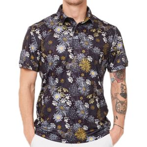 Func Factory mannen Polo Flower Print maat 3XL