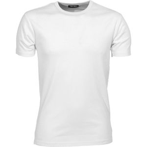 Tee Jays Hereninterlock T-Shirt met korte mouwen (Wit)