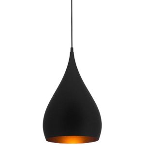 Fantasia hanglamp Ronin - Zwart - Goud - Dimbaar - Dia 25cm