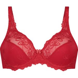 Hunkemöller Dames Lingerie Niet-voorgevormde beugel bh Diva - Rood - maat E75