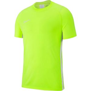 Nike Sportshirt - Maat M - Unisex - geel/wit Maat 140/152