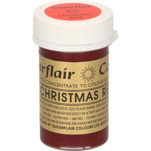 Sugarflair Spectral Concentrated Paste Colours Voedingskleurstof Pasta - Kerstrood - 25g