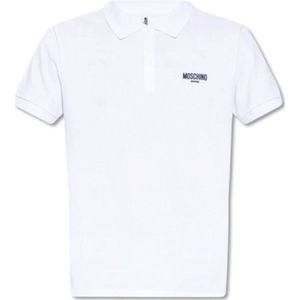 MOSCHINO - Vintage Polo - Wit - Heren - M