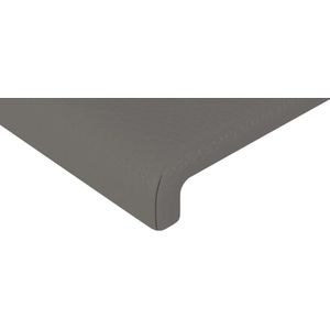 vidaXL Hoofdborden 4 st 90x5x78/88 cm kunstleer grijs - Bedonderdeel - Inclusief Houtreiniger en verfrisser