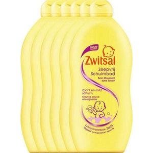 Zwitsal Badschuim Baby - 6 x 700 ml - Voordeelverpakking
