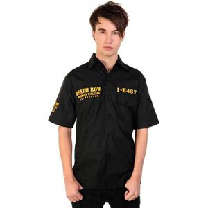 Banned - DEATHROW Overhemd - XL - Zwart