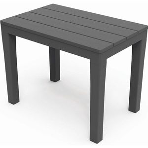 Gardalux - Tuinbank - Antraciet - Kunststof - Multifunctioneel