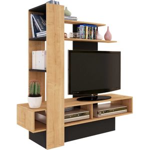 Trasman- TV Meubel Tv-meubel Zerko - 140cm - Bruin