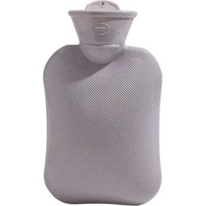 Kruikje 500ml - Grijs - Warmwaterkruik - Warmtekruik - Warmwaterzak - Mini Kruik - Handwarmer